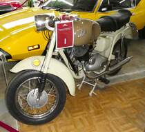 =Iso Sport 125 Sport, Bauzeit 1954 - 1959, 125 ccm, 7,8 PS, steht im Deutschen Automobilmuseum Fichtelberg im Juli 2018.