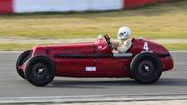 Mitzieher NR.4 Maserati 6C/34, Bj.1934 Fahrer: Rettenmaier, Josef Otto. 46. AvD-Oldtimer-Grand-Prix 2018, Rennen 6 Historic Grand Prix Cars bis 1965 am 11.Aug.2018