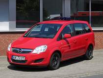 Opel Zafira der Freiwilligen Feuerwehr St. Tönis beim Feuerwehrfest am 14.7.18