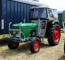=Deutz 4006, gesehen auf dem Ausstellungsgelände der Fendt-Freunde Bad Bocklet im Juni 2018