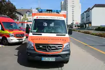 DRK Bad Homburg Mercedes Benz Sprinter RTW (1-84-3) am 12.08.18 beim Tag der Offenen Tür der Feuerwehr