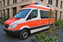 Die Johanniter Mercedes Benz Sprinter ELW (81/11-1) am 11.08.18 beim Osthafen Festival in Frankfurt am Main