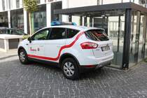 Die Johanniter Ford Kuga (63/10-1) am 11.08.18 beim Osthafen Festival in Frankfurt am Main