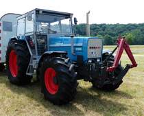 =Eicher 3105, gesehen auf dem Ausstellungsgelände der Fendt-Freunde Bad Bocklet im Juni 2018
