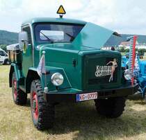 =Kramer U 800, gesehen auf dem Ausstellungsgelände der Fendt-Freunde Bad Bocklet im Juni 2018
