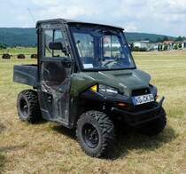=Polaris Ranger 4x4 570 EFI, gesehen auf dem Ausstellungsgelände der Fendt-Freunde Bad Bocklet im Juni 2018
