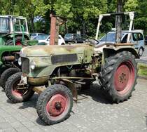 =Fendt Fix 2, gesehen auf dem Ausstellungsgelände der Fendt-Freunde Bad Bocklet im Juni 2018