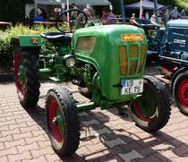 =Holder B 10, ausgestellt bei der Traktorenausstellung  Ahle Bulldogge us Angeschbach oh Lannehuse  in Angersbach im Juni 2018