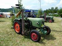 =Fendt Fix 1, gesehen auf dem Ausstellungsgelände der Fendt-Freunde Bad Bocklet im Juni 2018