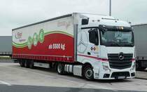 =MB Actros von KTS rastet im Juni 2018 an der E 46