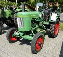 =Fendt Dieselross F 15 G, Bj. 1953, gesehen auf dem Ausstellungsgelände der Fendt-Freunde Bad Bocklet im Juni 2018