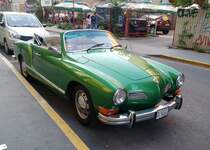 Wunderschöner VW Karmann Ghia, fotografiert am 17.08.2018.