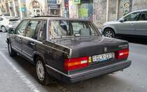 Volvo 760, Rückansicht, fotografiert am 17.08.2018.