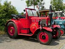 =Lanz, gesehen auf dem Ausstellungsgelände der Fendt-Freunde Bad Bocklet im Juni 2018