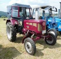 =Lanz D 2016, Bj. 1955, gesehen auf dem Ausstellungsgelände der Fendt-Freunde Bad Bocklet im Juni 2018