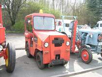 Pom�en Schlepper DFZ beim Alttraktoren und Feldbahntreffen im SEM Chemnitz