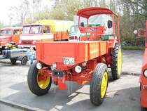 GT 124 mit 2 Wegeausr�stung von der Chemnitztalbahn war zu gast beim Alttraktoren und Feldbahntreffen im SEM Chemnitz