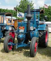 =Lanz D 8506, Bj. 1949, gesehen auf dem Ausstellungsgelände der Fendt-Freunde Bad Bocklet im Juni 2018
