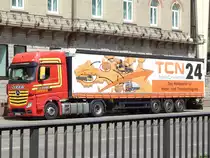 Mercedes Actros Sattelzug in Stuttgart am 18.06.2018