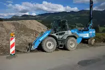 Kramer Radlader am 26.08.18 in Fischen Allgäu 