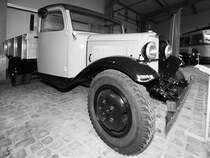 Ein Ford BB Anfang August 2018 im Sächsischen Nutzfahrzeugmuseum Hartmannsdorf.