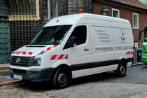 =VW Crafter von harohr unterwegs in Lübeck im September 2018