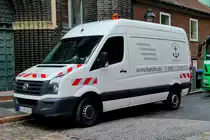=VW Crafter von harohr unterwegs in Lübeck im September 2018