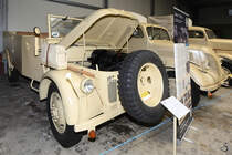 Ein Steyr-Daimler-Puch AU 2000 A/02 Anfang August 2018 im Sächsischen Nutzfahrzeugmuseum Hartmannsdorf.