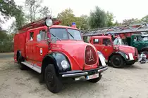Magirus Deutz Löschfahrzeug am 02.09.18 beim Oldtimer Treffen in Frankfurt am Main Rebstock