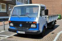 =VW LT 28 mit Ladepritsche steht im September 2018 in Lübeck