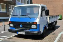 =VW LT 28 mit Ladepritsche steht im September 2018 in Lübeck