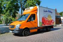 =MB Sprinter von FISCH OLDÖRP auf Auslieferungstour in Lübeck im September 2018