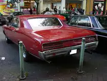Heckansicht eines Pontiac GTO Coupe des Modelljahres 1967. 10. Dukes of Downtown am 01.09.2018 in Essen-Rüttenscheid.