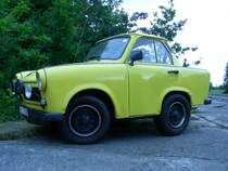 keine optische T�uschung - keine Fotomontage

dieser Trabbi ist so klein,  6. Internatinales Ostblocktreffen am 07.07.07 in P�tnitz