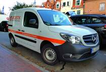 MB Citan von BÜGE-Logistik gesehen in Heiligenhafen im September 2018