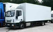 =Iveco 120 E 28 von OK TRUCKS rastet im Juni 2018 an der A 7