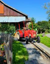 =Fahr läuft auf der Traktorbahn von Bauer KARL in Warnsdorf im September 2018