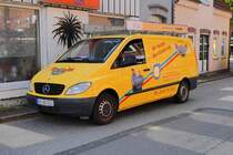 =MB Vito der Firma BRUHN steht im September 2018 in Burg auf Fehmarn