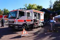 DRK Mainz MAN TGM GW (RK MZ 1/15-3) am 08.08.18 beim Tag der offenen Tür an der Wache 1 der Feuerwehr