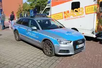 Polizei Mainz Audi A4 FustW am 08.08.18 beim Tag der offenen Tür an der Wache 1 der Feuerwehr