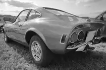 Ein wunderschön erhaltener Opel GT. (Warstein, September 2018)