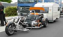 =BOOM-Trike rastet an der A 7 im Juni 2018