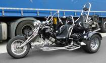 =BOOM-Trike rastet an der A 7 im Juni 2018