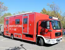 Katastrophenschutz Hessen MAN TGM ELW2 des Kreis Offenbach am 08.08.18 beim Tag der offenen Tür der Feuerwehr Neu-Isenburg wo er auch stationiert ist
