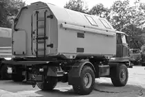 Ein IFA L60 mit leichtem absetzbarem Koffer (LAK) machte im September 2018 in Bad Frankenhausen eine kleine Pause.