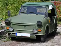 Trabant 601 Kübel, ehemaliges Fahrzeug der Grenztruppen der DDR. (Bad Frankenhausen, September 2018)