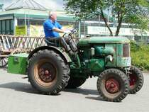 =Deutz besucht die Traktorenausstellung  Ahle Bulldogge us Angeschbach oh Lannehuse  in Angersbach im Juni 2018