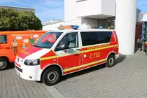 Feuerwehr Neu-Isenburg VW T5 MTW (Florian Isenburg 1-19) am 08.08.18 beim Tag der offenen Tür 