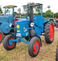 =Lanz 2206, gesehen bei den Traktorfreunden Mackenzell im September 2018
