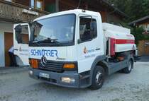=MB Atego als Tankfahrzeug der Firma SCHNURRER steht zur Heizölanlieferung in Bischofswiesen